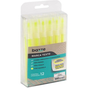 Caneta Marca Texto Bazze Amarelo Neon-114036-40075