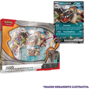 Jogo De Cartas Pokemon Box Mabosstiff Ex-113827-25898