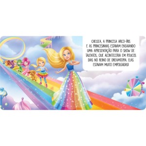 Livro Brinquedo Ilustrado Box Barbie C/6 Mini Livros-114022-17677