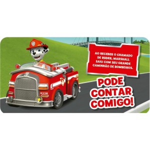 Livro Brinquedo Ilustrado Box Patrulha Canina C/6mini Li-114021-16090