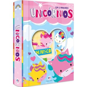 Livro Brinquedo Ilustrado Box Unicornios C/6 Mini Livros-114025-55661