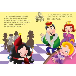 Livro Brinquedo Ilustrado Princesas 6livros+1quebra Cabe-114016-75414