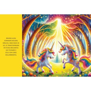 Livro Brinquedo Ilustrado Unicornio 6livros+1 Quebra Cab-114015-15033