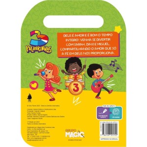 Livro Infantil Colorir Carregue-me 3 Palavrinhas 32pg-114000-71718