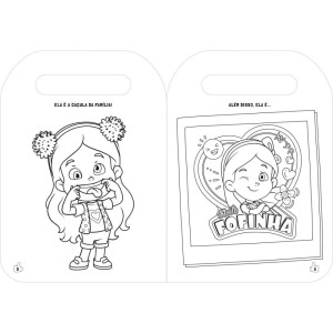 Livro Infantil Colorir Carregue-me Maria Clara E Jp-114001-46229