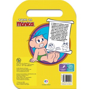 Livro Infantil Colorir Carregue-me Turma Da Monica 32-114002-93786