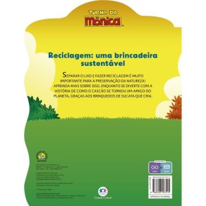 Livro Infantil Ilustrado Recortado T. Da Monica 28x21cm-114004-31519