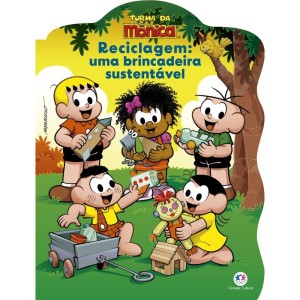 Livro Infantil Ilustrado Recortado T. Da Monica 28x21cm-114004-62878