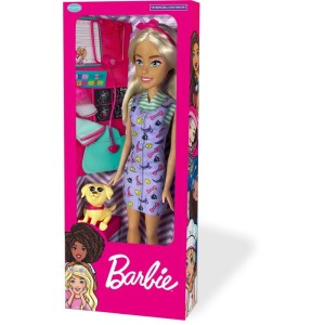 Boneca Com Mecanismo Barbie Veterinaria 12 Frases-113218-25424