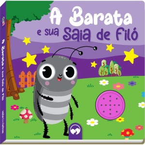 Livro Sonoro A Barata E Sua Saia 18x18cm 8p-113492-40126