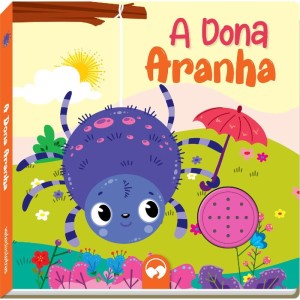 Livro Sonoro A Dona Aranha 18x18cm 8pag.-113493-99883