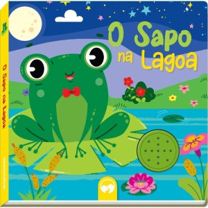 Livro Sonoro O Sapo Na Lagoa 18x18cm 8pag.-113495-59028