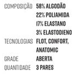 Meia Cano Baixo 39-44 Pt-113598-80091