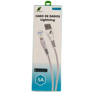 Cabo Usb Ios Branco 5.0a 1.0mts-114818-43767