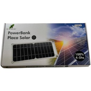 Carregador Portatil Powerbank Placa Solar 20w-114803-52451