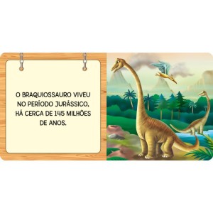 Livro Brinquedo Ilustrado Box Dinos C/6 Mini Livros-114024-40456