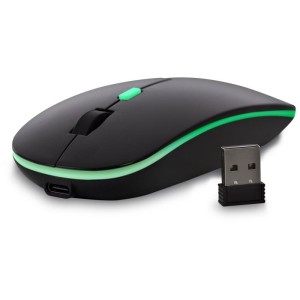 Mouse Optico Sem Fio 1600dpi Croma 2.4g/usb 2.0 Pt-113838-93728