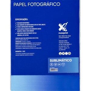 Papel Transfer P/sublimacao A4 100g-113858-38125