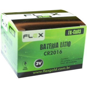 Pilha Bateria Botao Cr2016 3v Cart.c/02-113991-46725