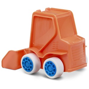 Coleção de caminhões de brinquedo em material maleável-541-73412