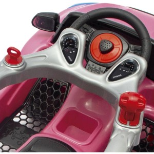 Veiculo Para Bebe Bm Car Rosa 30kg C/som-113439-50566