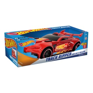 Hot Wheels Track Ripper 42cm Fricção Com Luz E Som Vermelho-BR2263