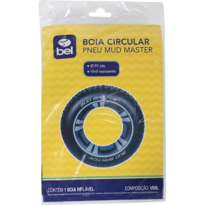 Boia Inflavel Pneu Circular Mud Master 91cm-114081-67582