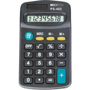 Calculadora De Bolso 8digitos Pilha Aaa/solar Pret-075680-87616