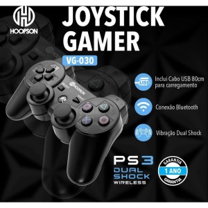 Controle Para Jogo Dual Shock Ps3 S/fio Bluet. Pt-114860-35149