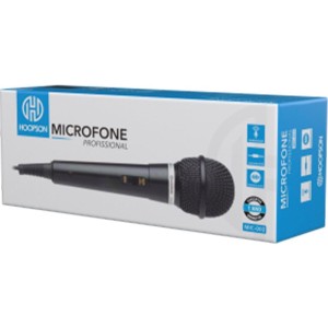 Microfone P10 Com Fio 3m. Preto-114856-68618