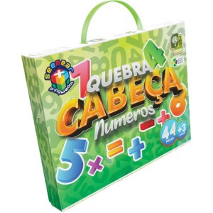 Quebra-cabeca Madeira Numeros E Operacoes 44 Pecas-111697-99740