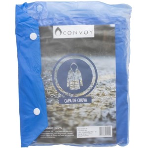 Capa De Chuva Adulto Pvc C/touca Sortida-113651-30199