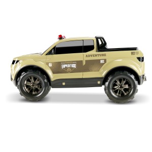 Carrinho De Brinquedo Pick-up Force Militar Safari Com Giroflex-994-97752