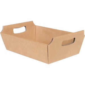 Cesta De Papel Kraft Pq 9x22x15cm.-113948-54303