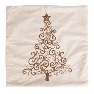 Capa P/ Almofada Natal C/brilho 43x43cm-843183