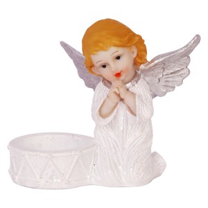 Castical Resina Anjo Sentado 9cm-843640