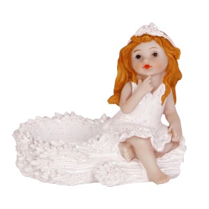 Castical Resina Menina 10cm-843639