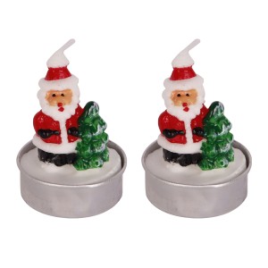 Vela 3d Noel/boneco C/2pcs-843671