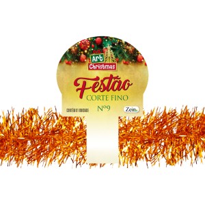 Festao Corte Fino Dourado 9cmx2m-842049