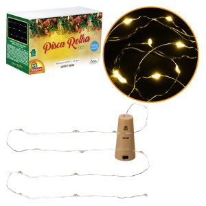 Pisca Rolha 10led Bco Quente 1m A Pilha-841330-74945