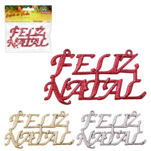 Enf Porta Feliz Natal 15cm-843647-88902