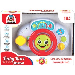 Brinquedo Para Bebe Baby Kart Musical C/som E Luz-115204-74508