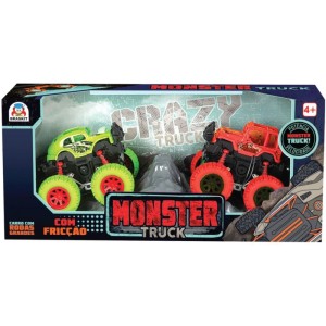 Carrinho A Friccao Monster Truck C/2un-114799-74000