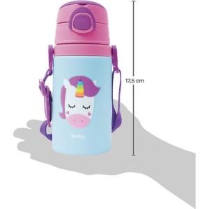 Garrafa De Aluminio Animal Fun Unicornio 450ml.-114754-41309