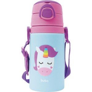 Garrafa De Aluminio Animal Fun Unicornio 450ml.-114754-60269