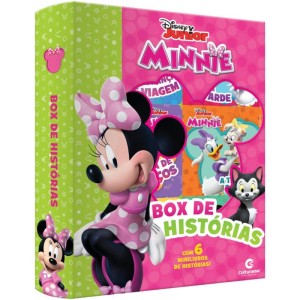 Livro Brinquedo Ilustrado Box De Historias Minnie C/6-113758-11641