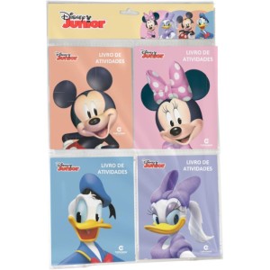 Livro De Atividades Mickey Solapa 10,5x13,5 24pag-113736-30989