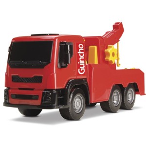 Caminhão De Brinquedo Guincho Com Placas De Sinalização 30,5cm