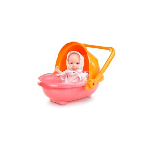 Boneca Bebê Com Bercinho Portátil Baby And Co.-4534-62804