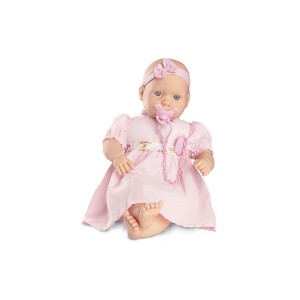 Boneca Baby By Roma Com Roupa Rosa E Chupeta 50cm-5184-87188